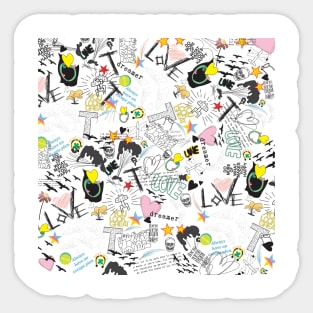 Cartoon Pattern Sticker